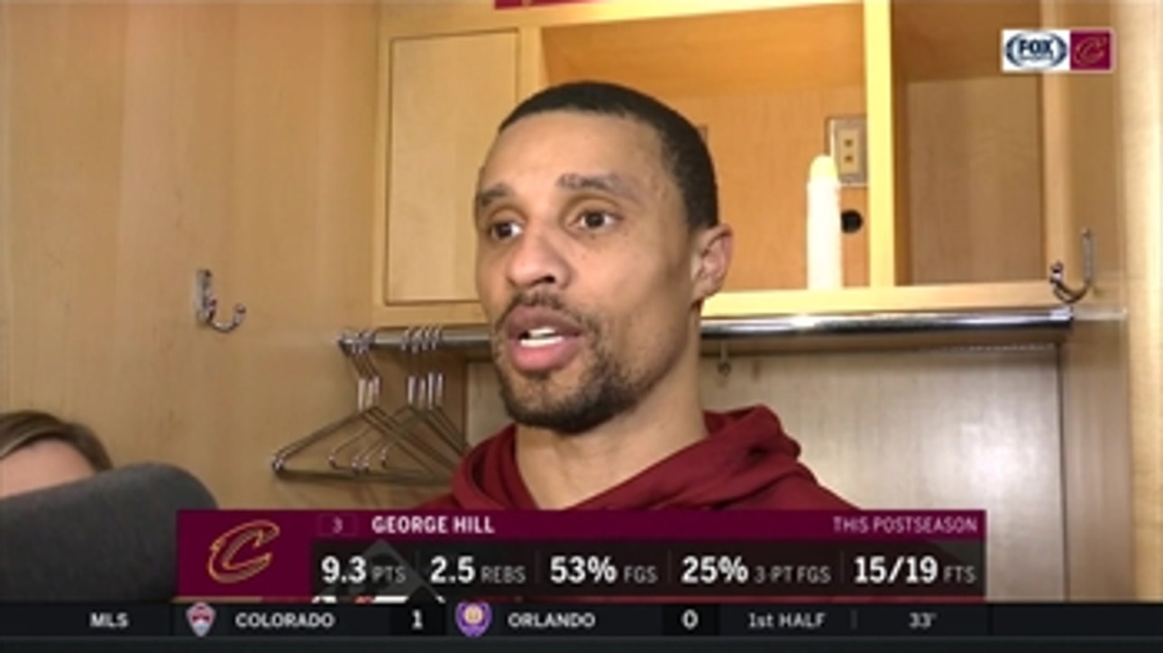 Nothing was going to stop George Hill from playing in Game 7