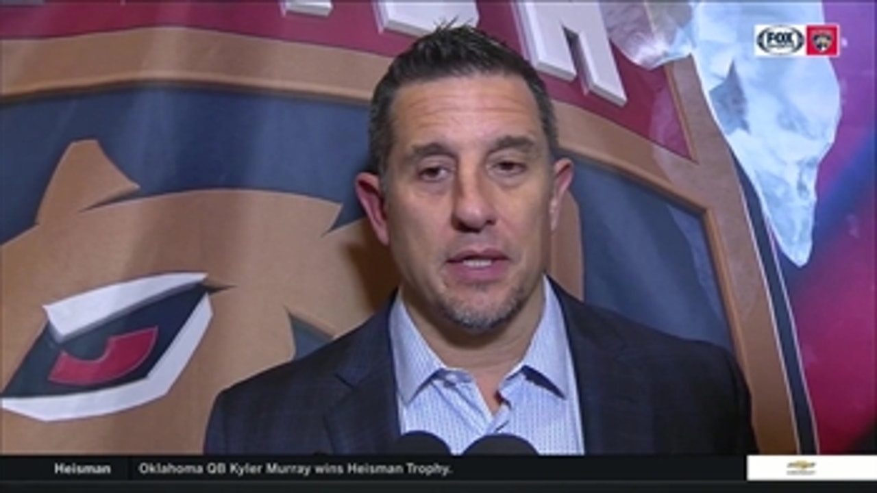Bob Boughner on Panthers' tough loss to Rangers, end to homestand