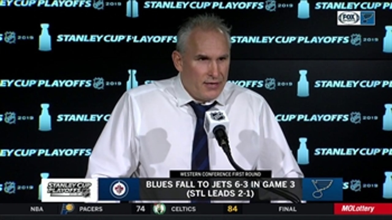 Craig Berube: 'We didn't get to our game' against Jets