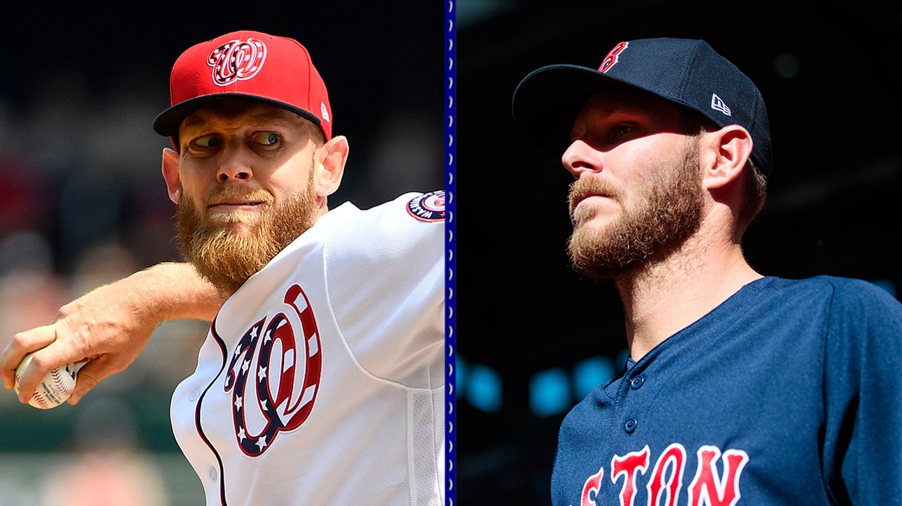 What's wrong with Chris Sale and what are the expectations for Stephen Strasburg?