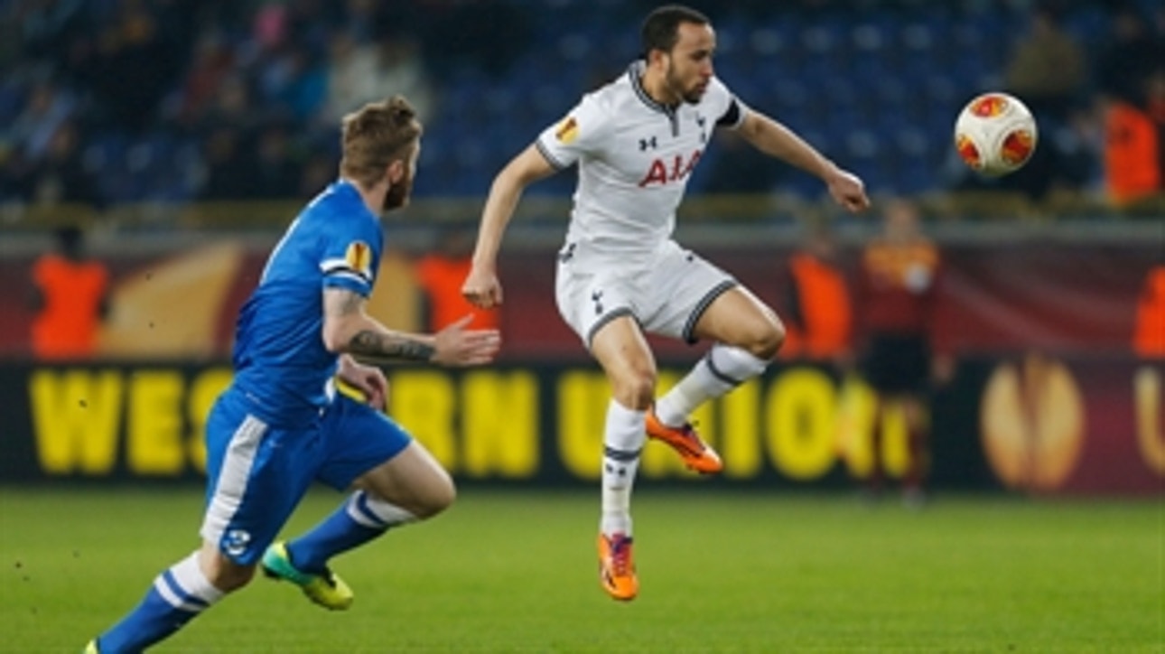 Dnipro v Tottenham UEFA Europa League Highlights 02/20/14