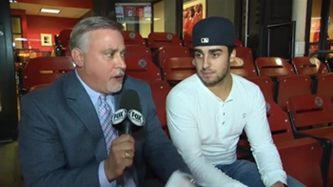 Robby Fabbri: 'The fans are so great in this city'