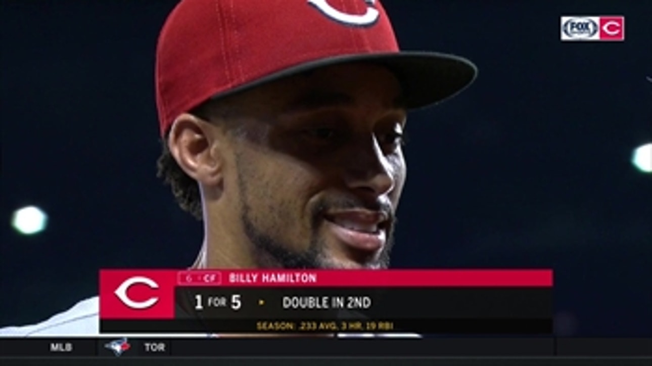 Billy Hamilton is all about helping his teammates, not winning Gold Gloves