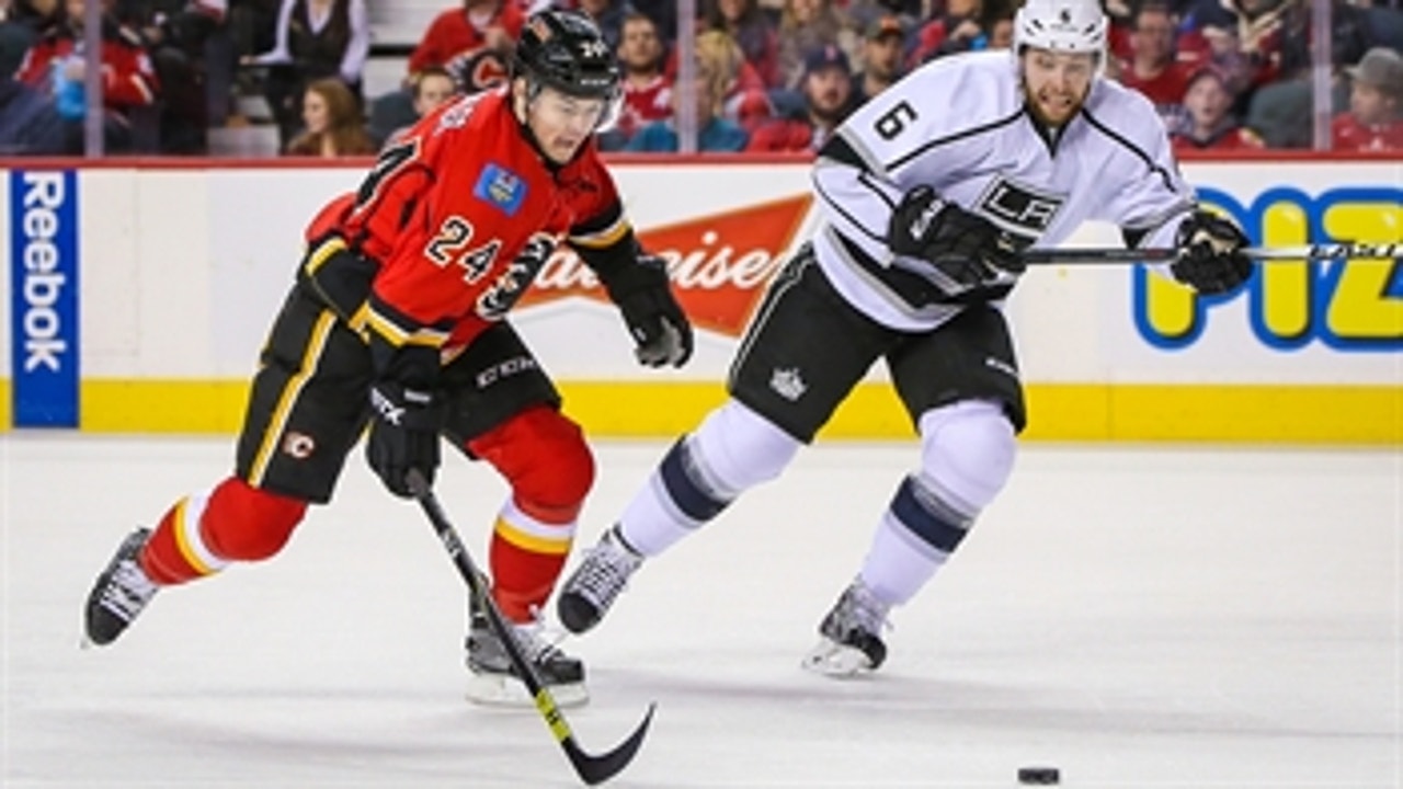Kings lose close one to Flames