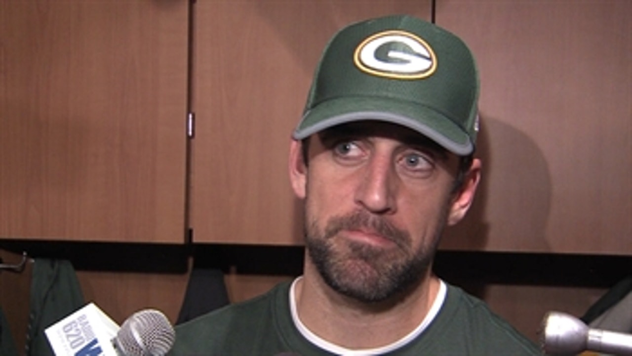 Aaron Rodgers reminds everyone he isn't here to save the Packers
