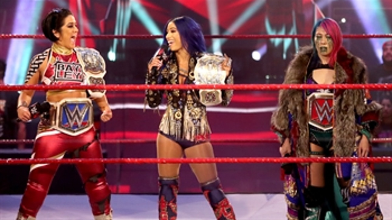 Bayley & Sasha Banks interrupt Asuka: Raw, June 8, 2020
