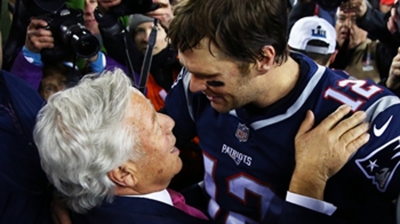 Nick Wright questions Tom Brady's ascension to the throne of the New England Patriots' organization