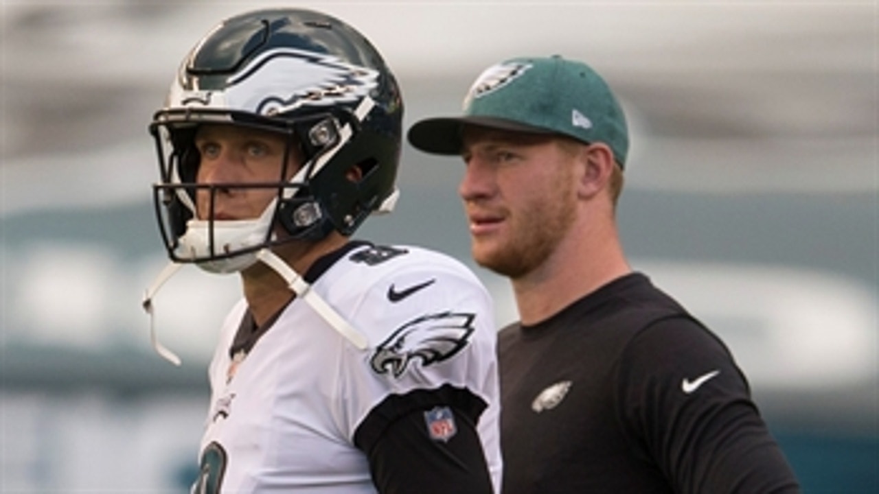 Cris Carter: 'Carson Wentz needs to come back with 'a little more Nick Foles in him'