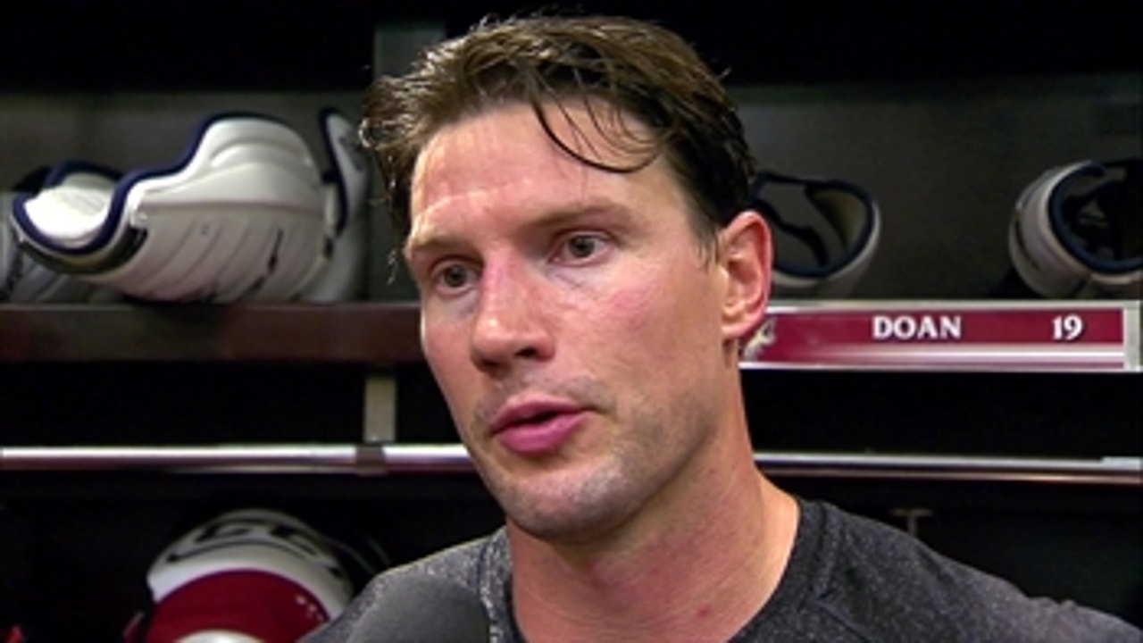 Doan: Coyotes were 'outplayed' by Bruins