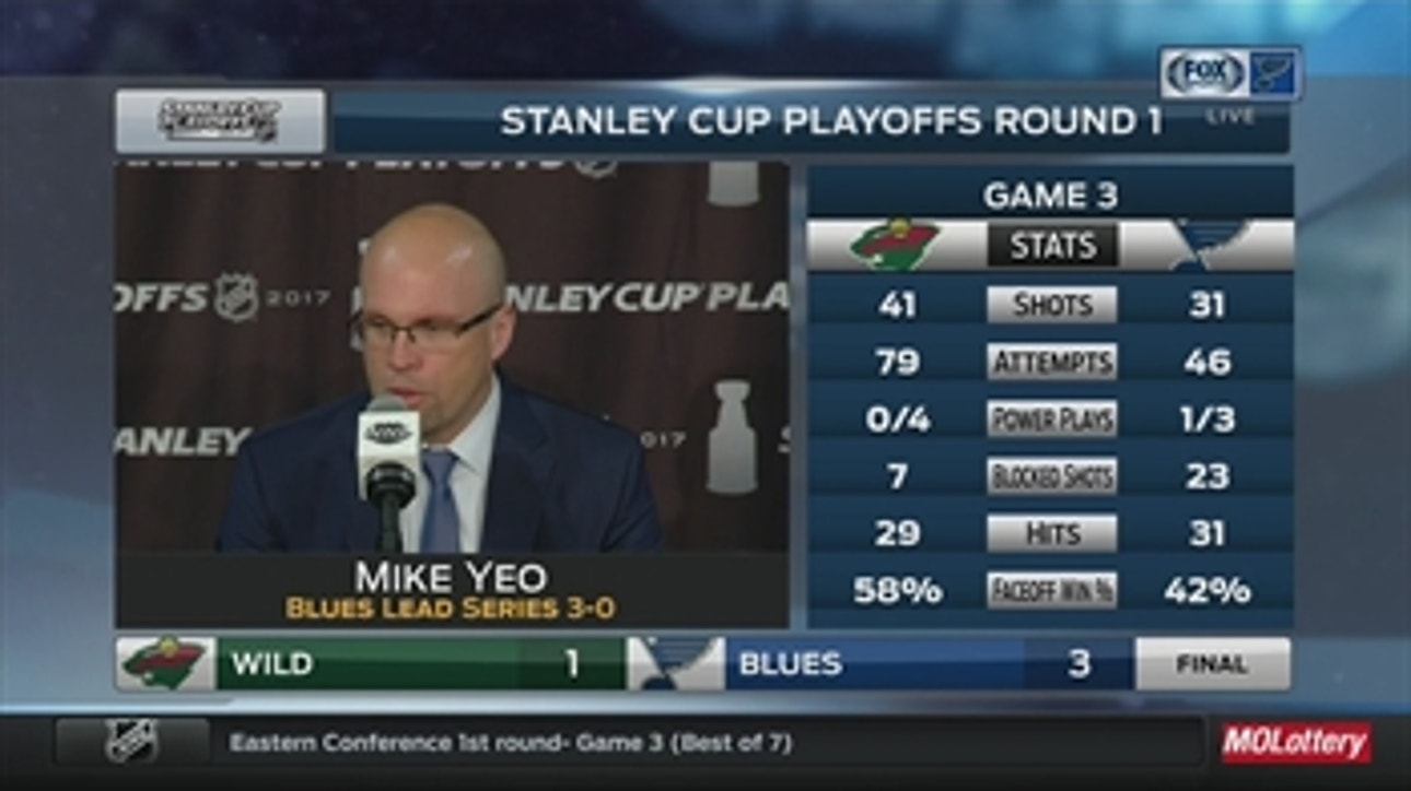 Yeo on Blues win: 'We know there's ... more work to be done'