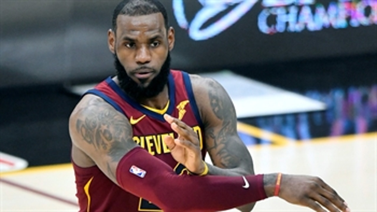 LeBron James sent Kevin Durant and James Harden a message last night, Colin unveils what it was