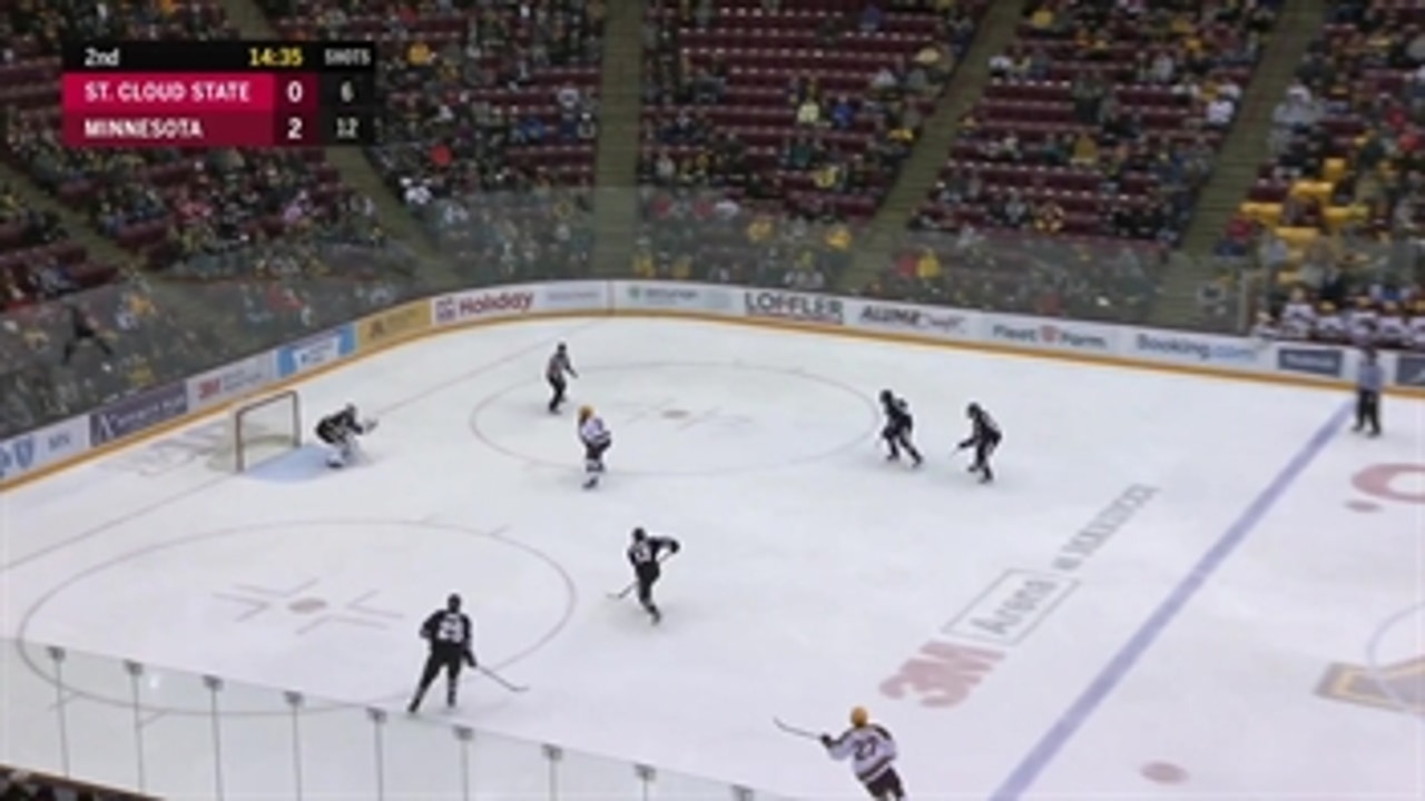 WATCH: Gophers explode for three goals in two-minute span