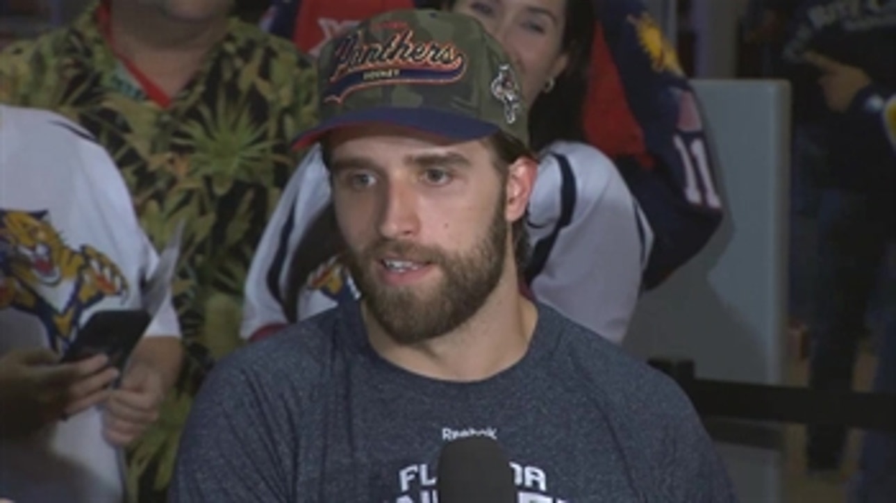 Aaron Ekblad: 'The hockey gods are on your side sometimes'