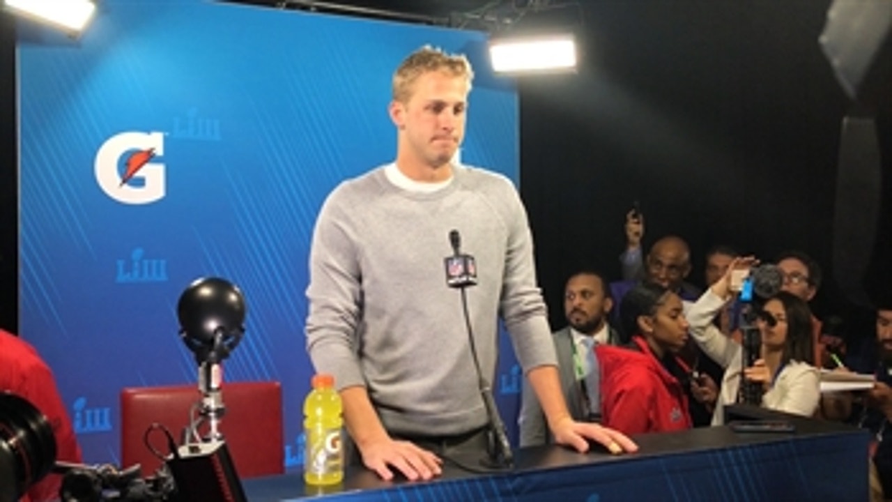 Jared Goff is going to use the Super Bowl LIII loss as a learning experience