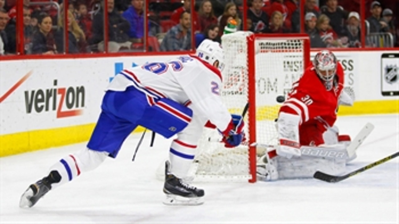 Hurricanes fall to Canadiens