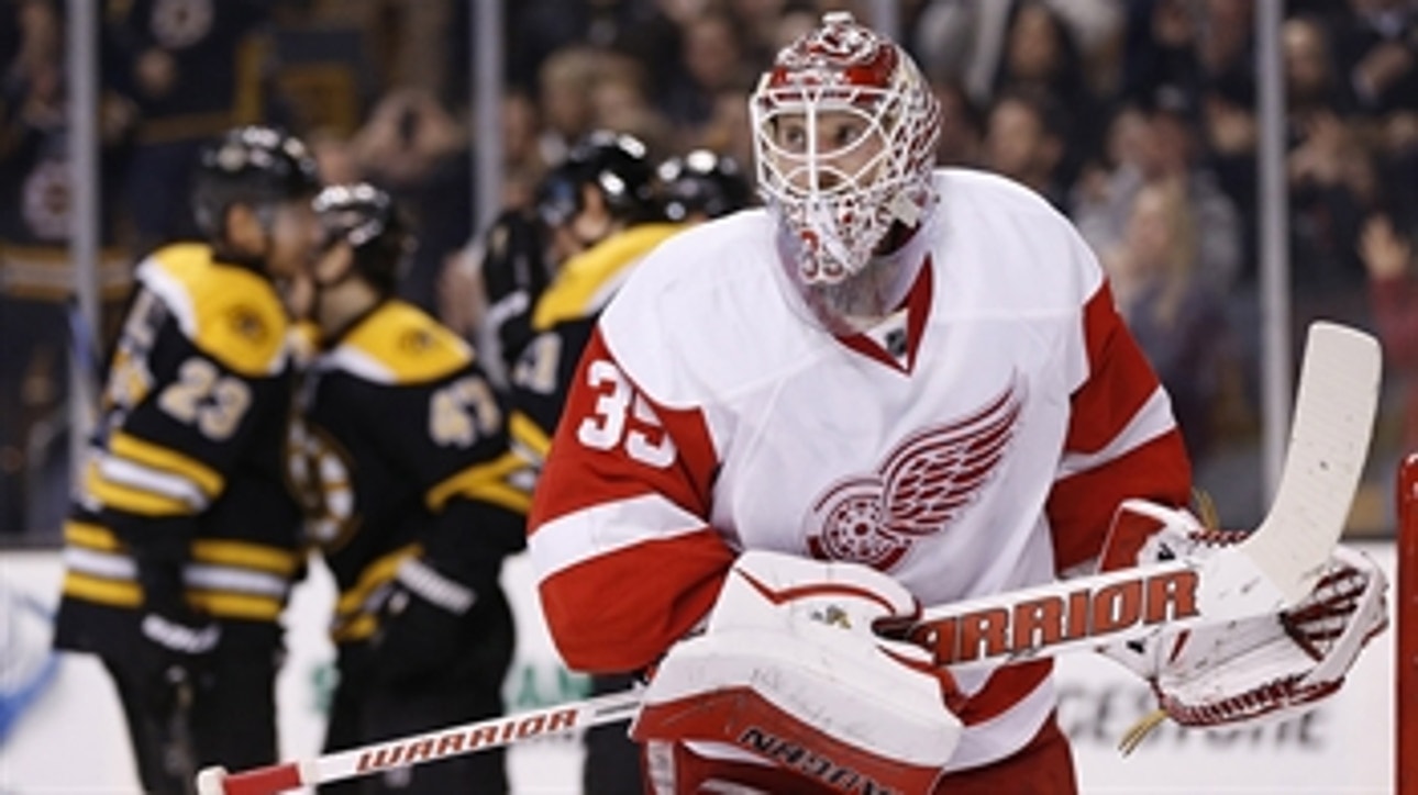 Red Wings doomed by slow start against Bruins