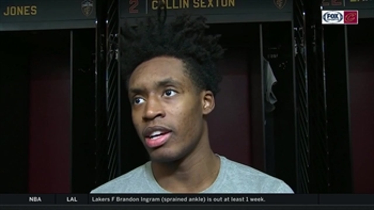 Collin Sexton on shutting down John Wall, things slowing down for him