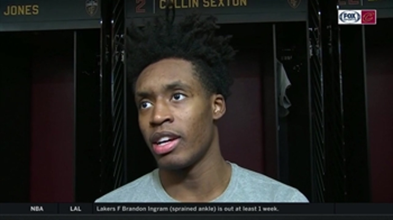 Collin Sexton on shutting down John Wall, things slowing down for him