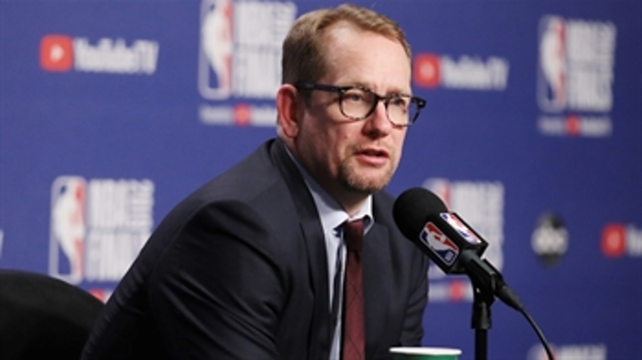 Colin Cowherd defends Nick Nurse over criticism for calling timeout during Kawhi's scoring run