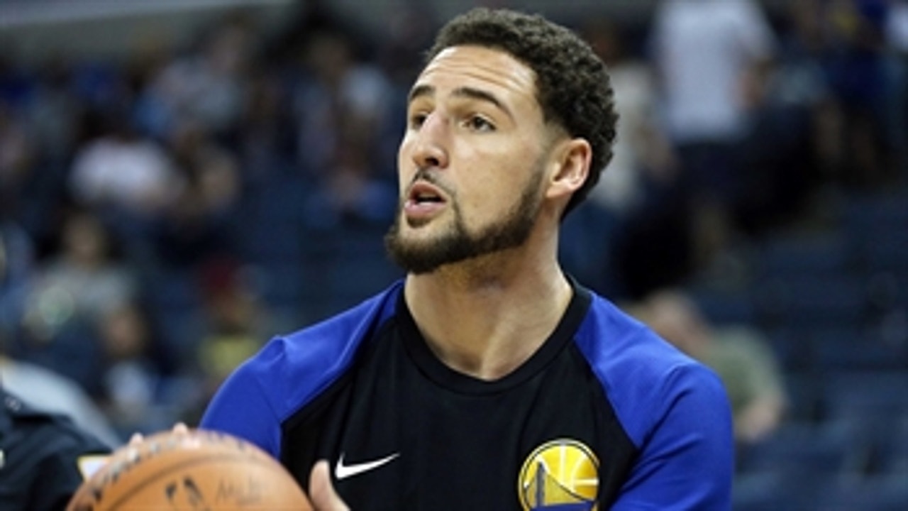 Nick Wright: Warriors would be 'insane' to give Klay Thompson any reason to test the free agency waters
