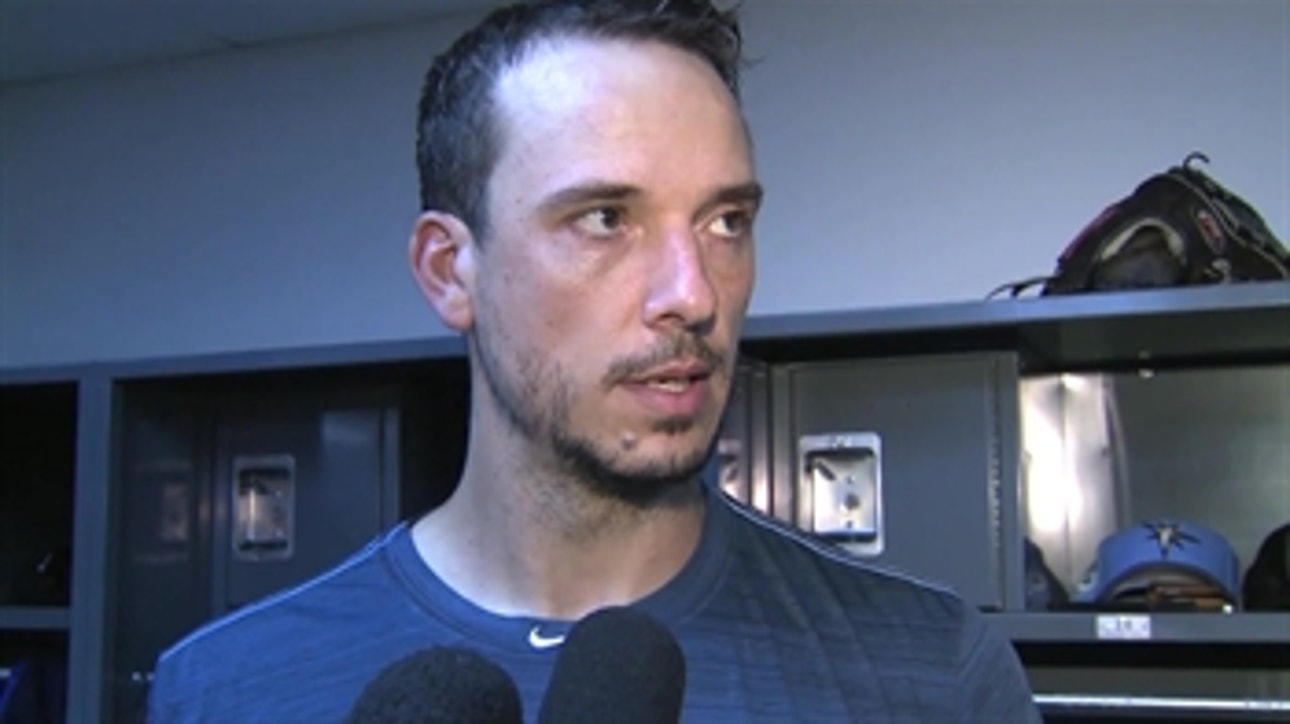 Rays pitcher Charlie Morton on his spring training debut