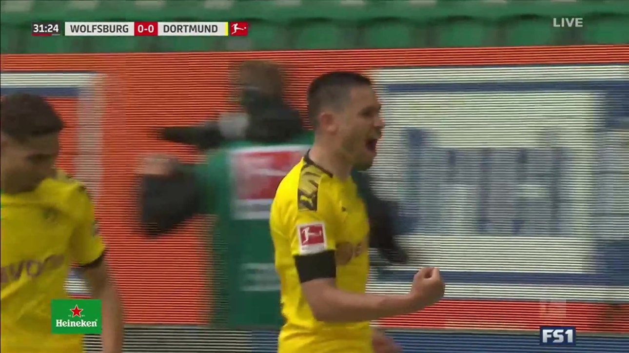 Guerreiro puts Dortmund ahead of Wolfsburg ' FOX SOCCER