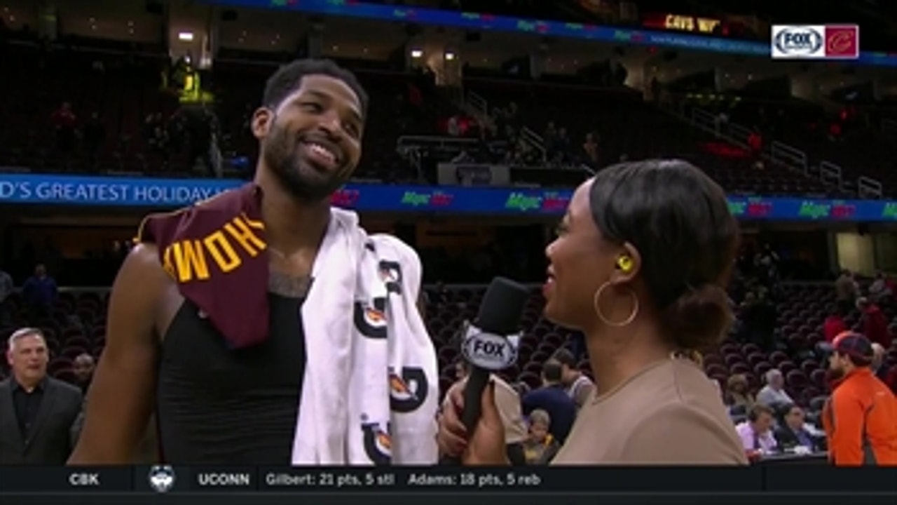 Tristan Thompson will gladly take a win over a 20/20 game