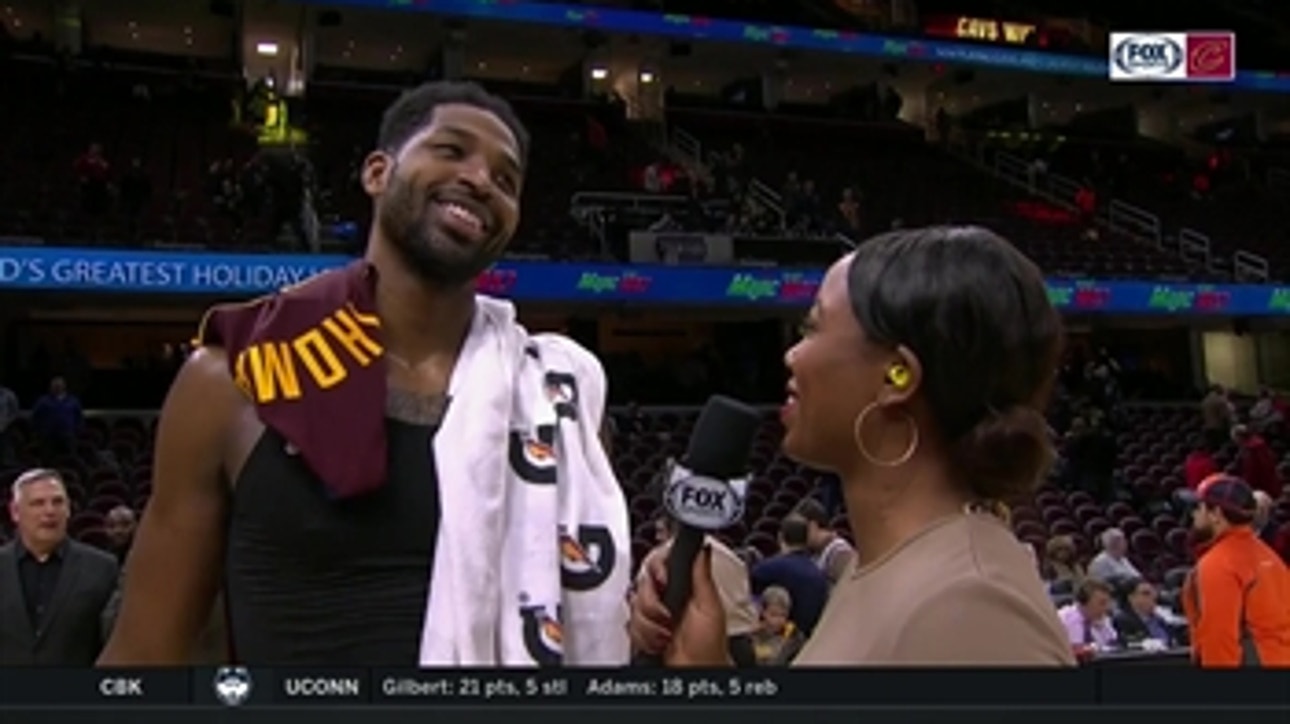 Tristan Thompson will gladly take a win over a 20/20 game