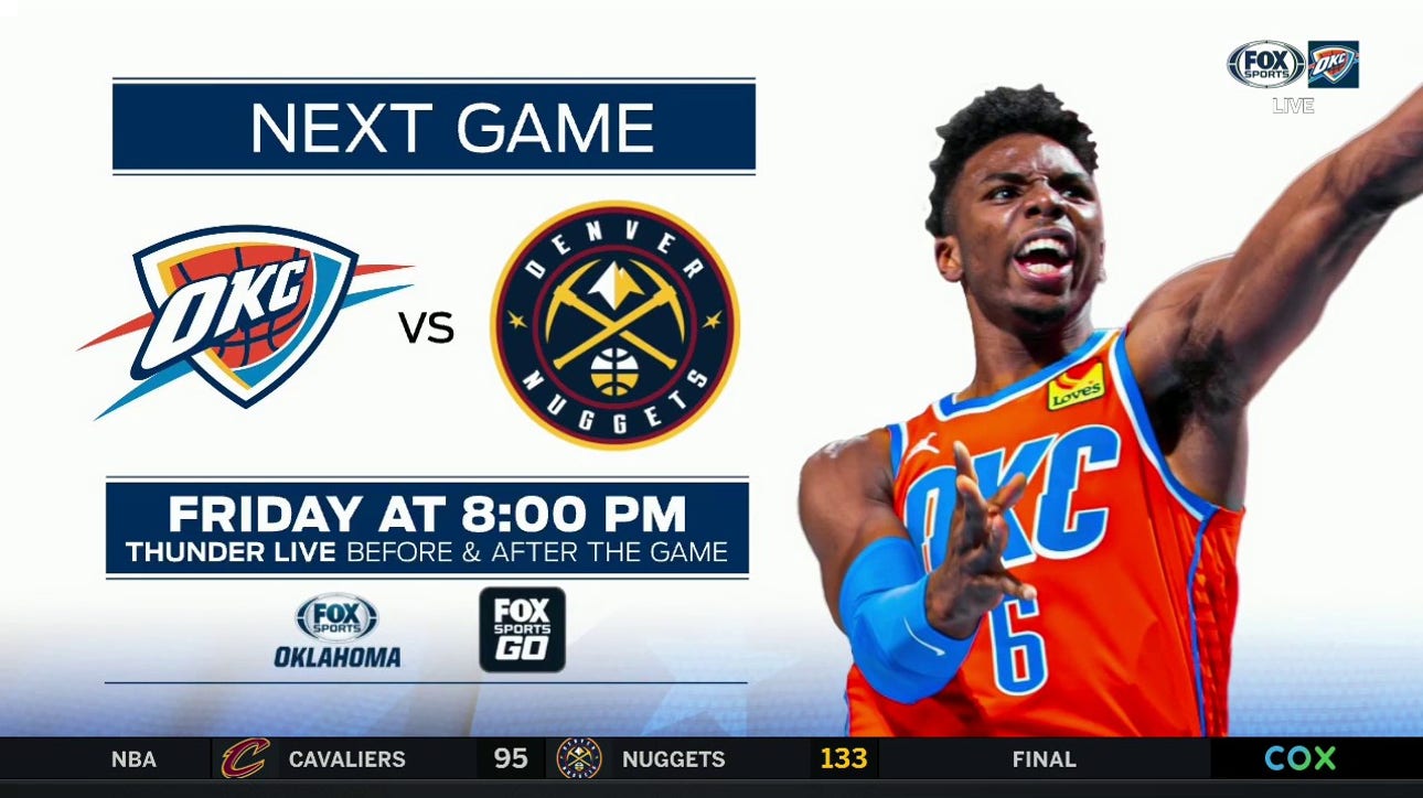 Previewing OKC at Denver ' Thunder Live