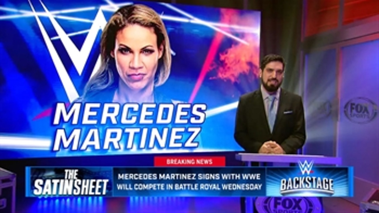 Elias signs multi-year deals, Mercedes Martinez signs with WWE — Ryan Satin reports ' WWE BACKSTAGE