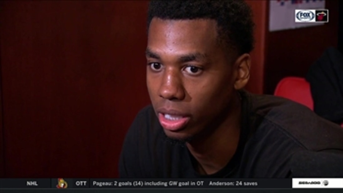 Whiteside discusses how it felt playing after a month off from injury