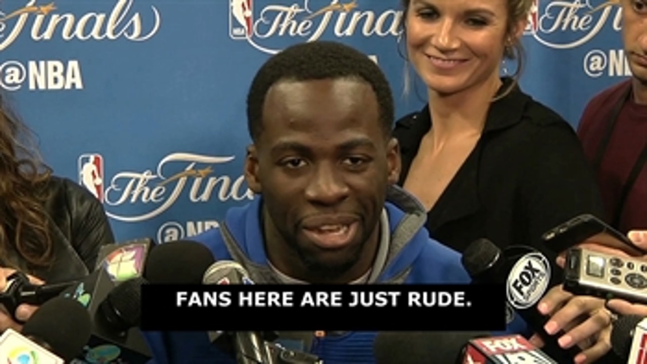 Draymond on 'rude' Cavs fans hassling his mother: 'My mom can hold her own'