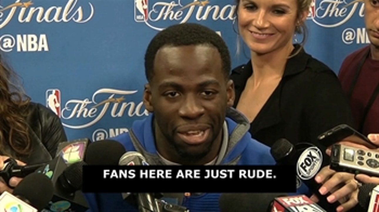 Draymond on 'rude' Cavs fans hassling his mother: 'My mom can hold her own'