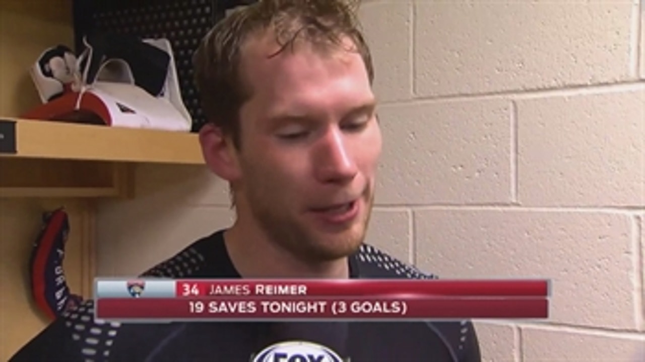 James Reimer says Penguins took advantage