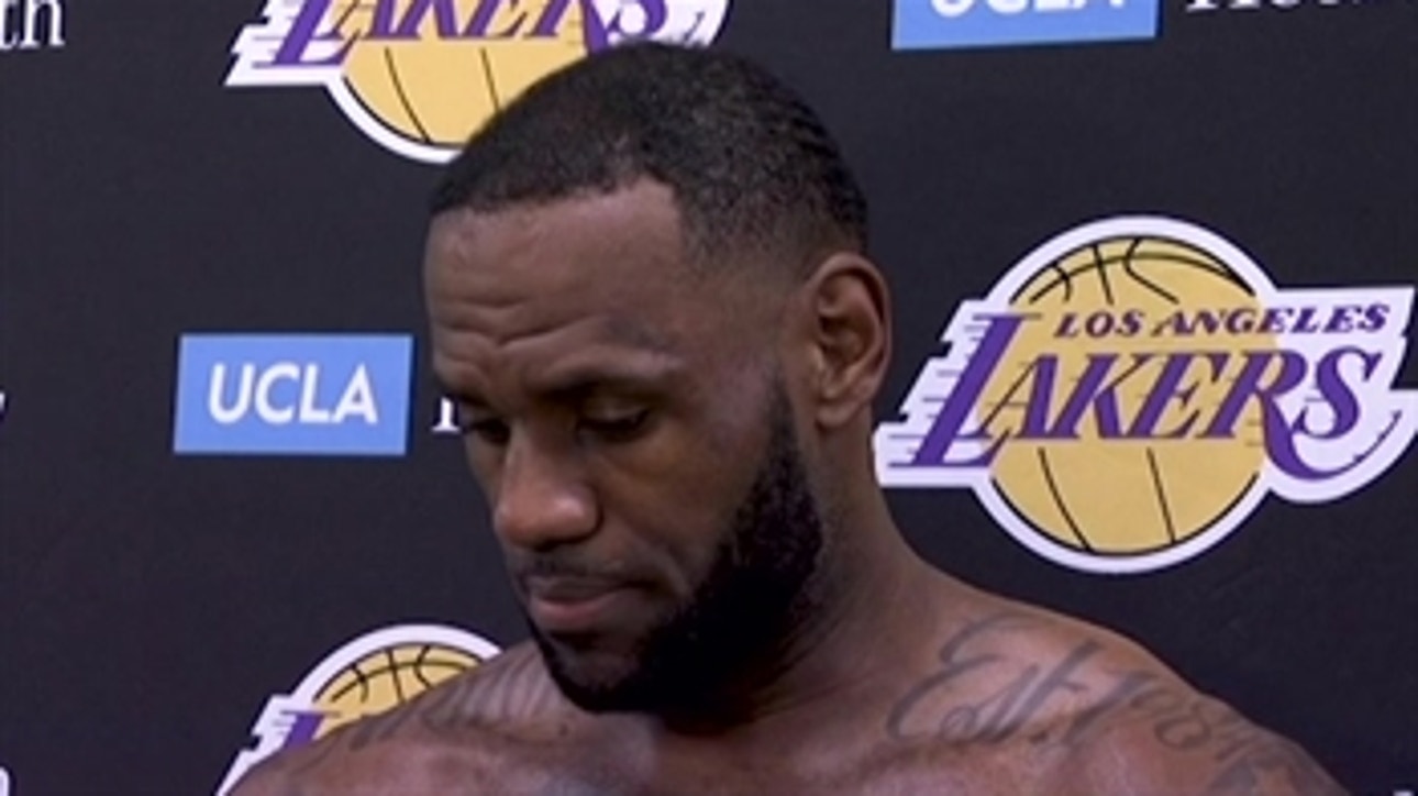 LeBron busts a move during Lakers shootaround and explains how to prepare for the Bucks