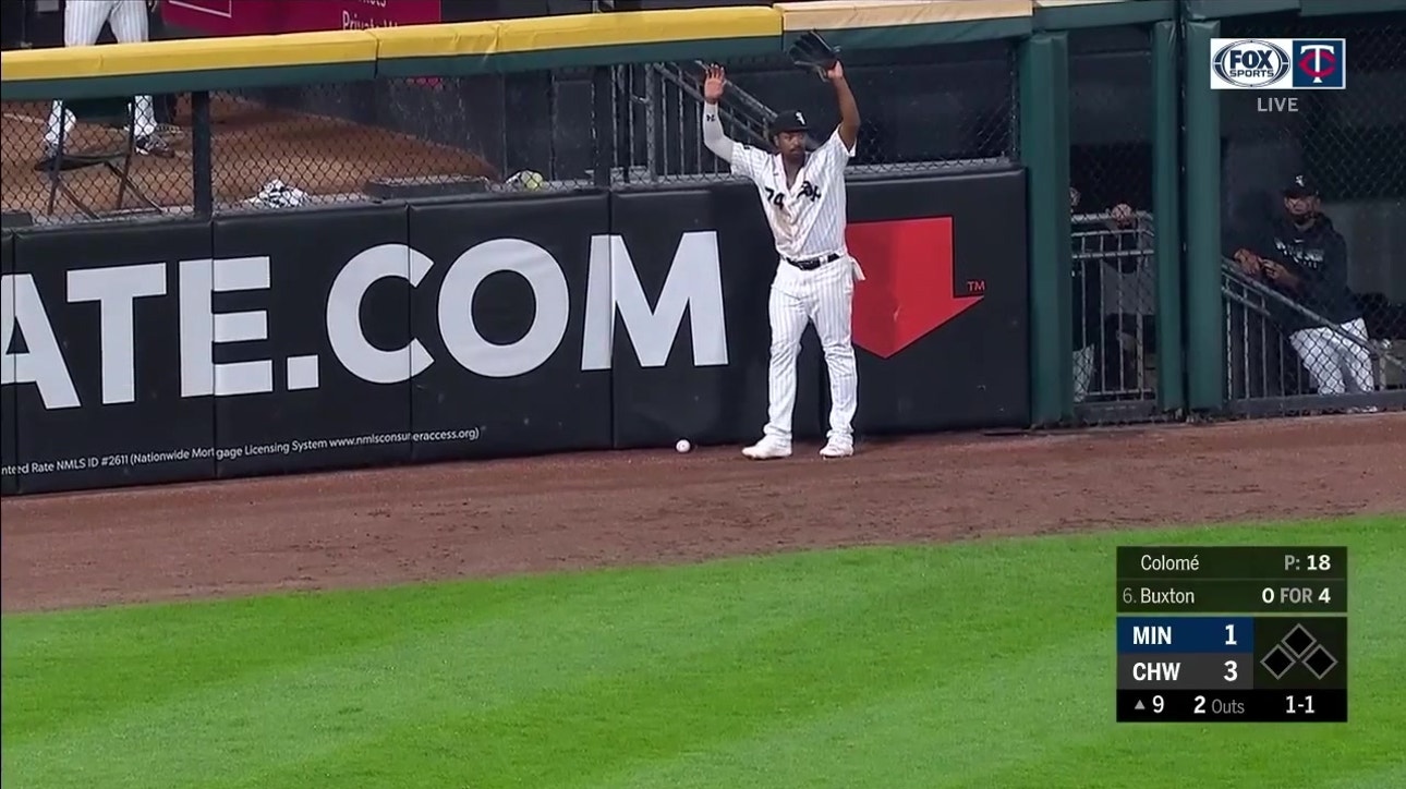 WATCH: Buxton's strange inside-the-park homer eventually ruled a double
