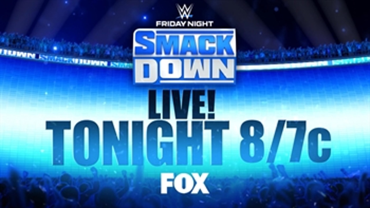 Don't miss a brand-new SmackDown 8/7c tonight on FOX!