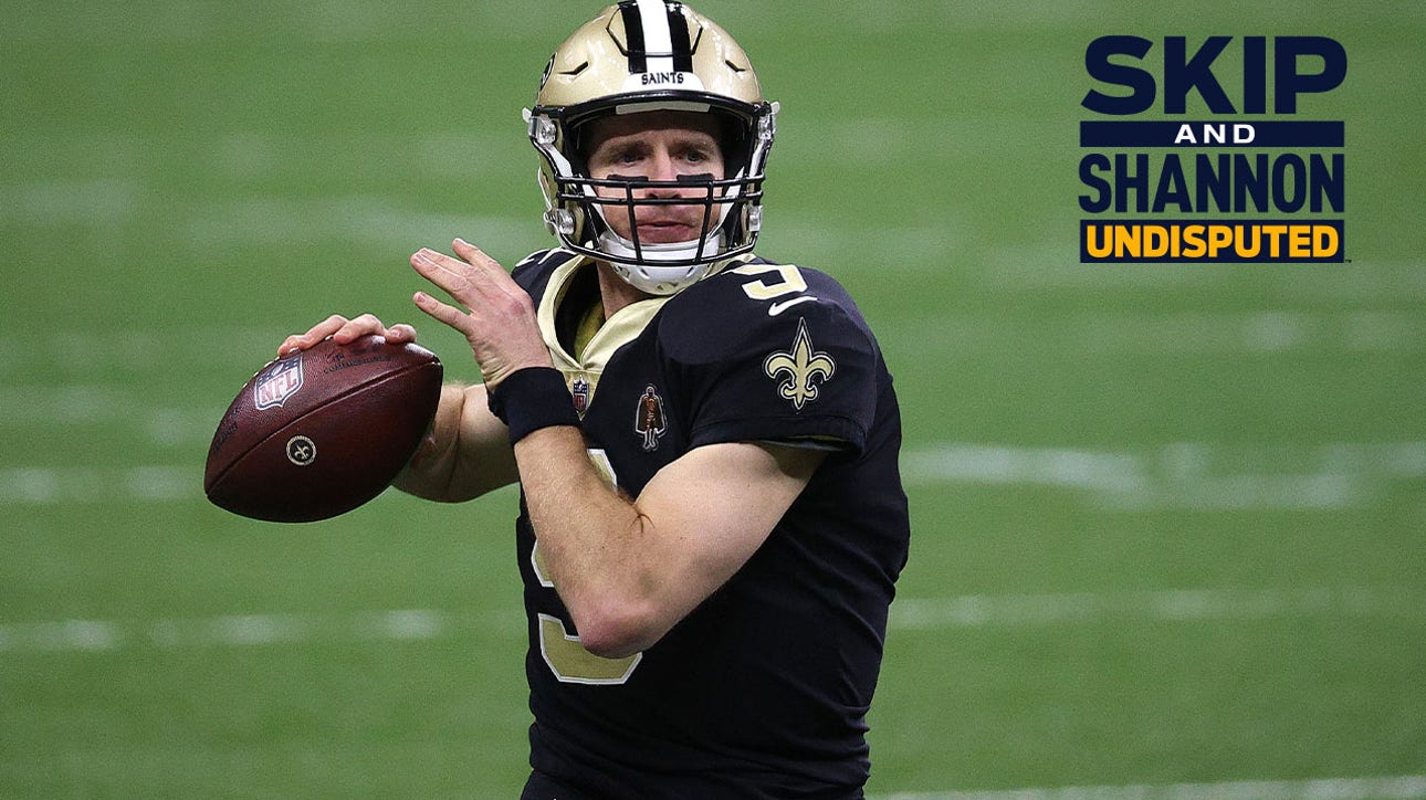 Shannon Sharpe: Tom Brady at his worse does not look like Drew Brees' arm this year I UNDISPUTED