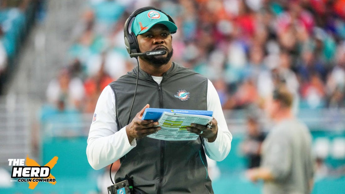 Jonathan Vilma on Brian Flores: 'Everything I saw from him was the makings of a very good coach' I THE HERD