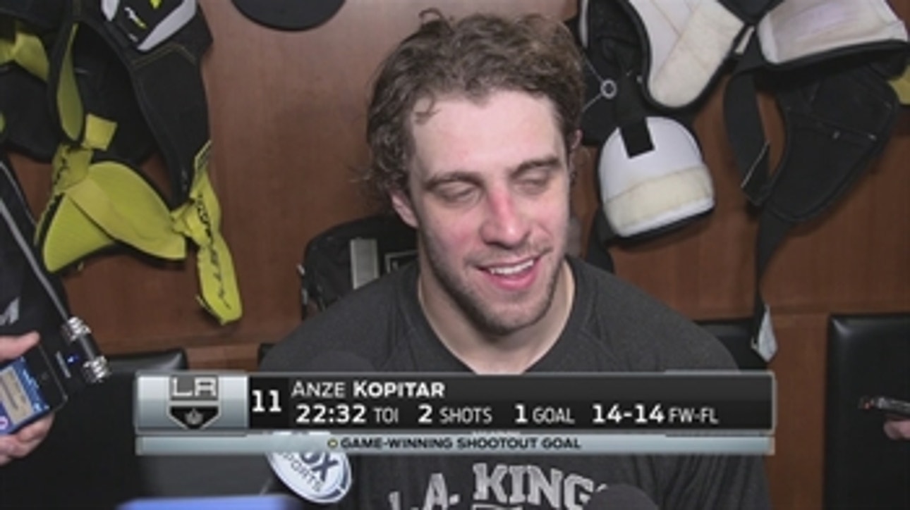 Kopitar scores in regulation, shootout to pace the Kings