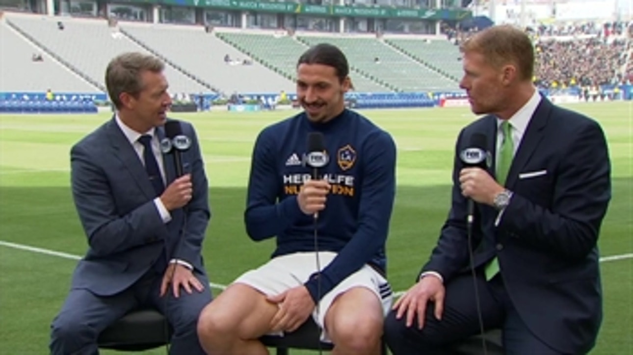 Zlatan Ibrahimovic: 'I'm here, I'm ready"