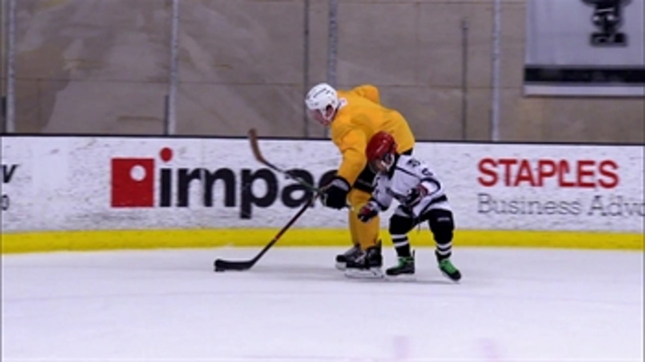 Beijing Jr Kings Hockey club meet the pros, spend time with LA Kings
