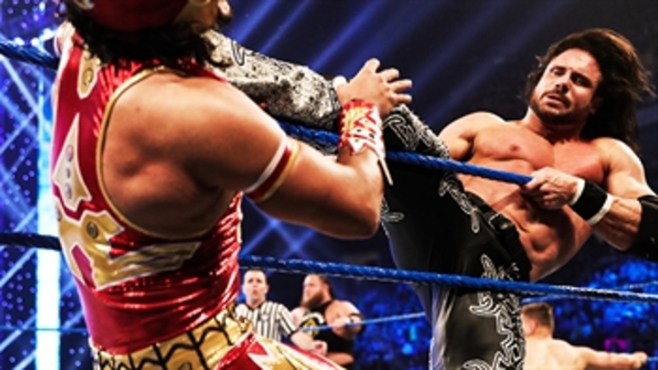 Heavy Machinery vs. Lucha House Party vs. The Miz & John Morrison vs. The Revival: SmackDown, Jan. 31, 2020