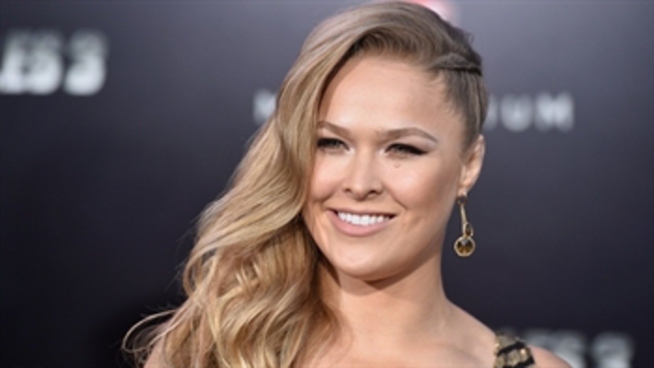 Ronda Rousey admits that she's nervous