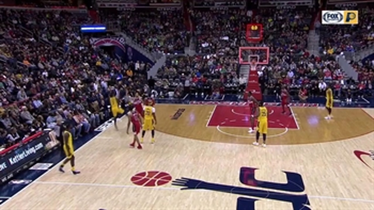 WATCH: Pacers fight back late but lose to Wizards