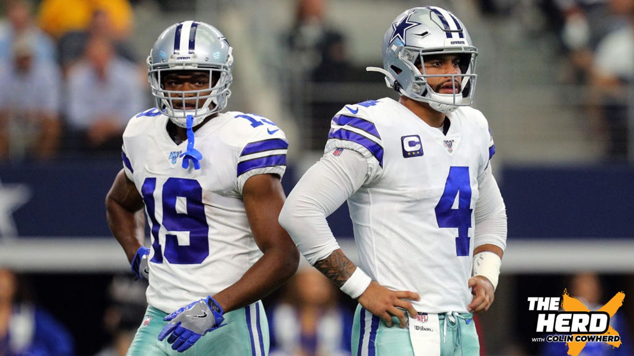 Colin Cowherd on the dynamic between Dak Prescott & Amari Cooper: 'Great QBs don't need to be lifted' I THE HERD