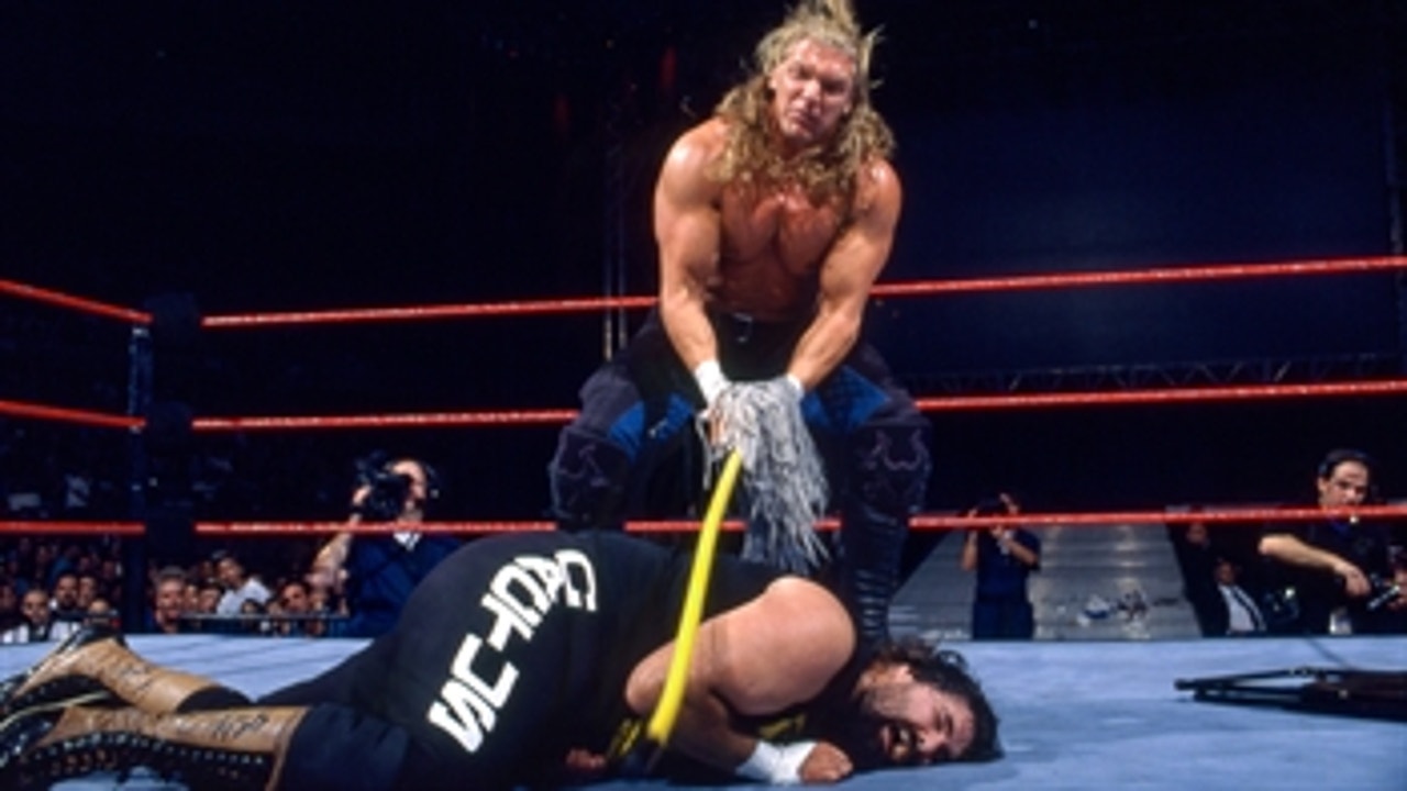 Cactus Jack vs. Triple H - Falls Count Anywhere Match: Raw, September 22, 1997 (Full Match)