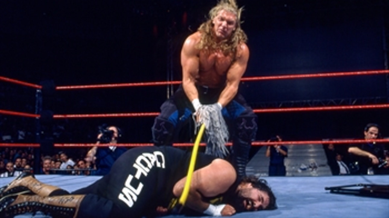 Cactus Jack vs. Triple H – Falls Count Anywhere Match: Raw, September 22, 1997 (Full Match)