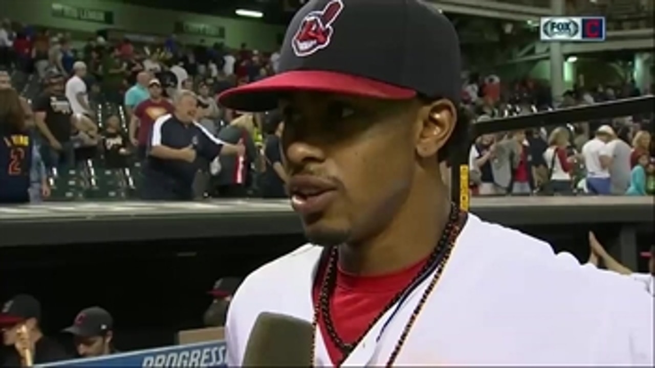 Francisco Lindor relives his role in Indians' walk-off heroics
