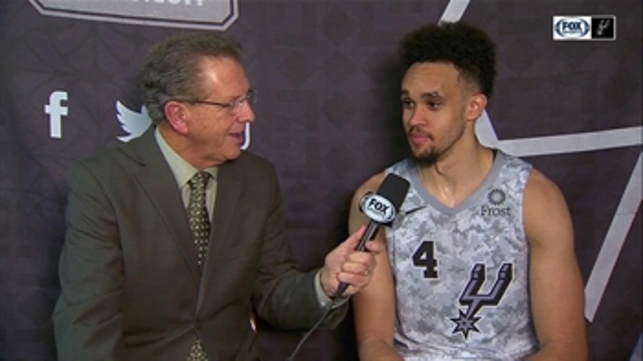 Derrick White on playing for a team he grew up watching